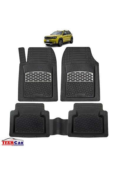 TEAMCAR Covorașe Auto Fiat Giga Panda Silver