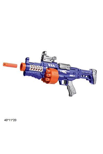 Toybox Toy Revolver with Soft Bullets