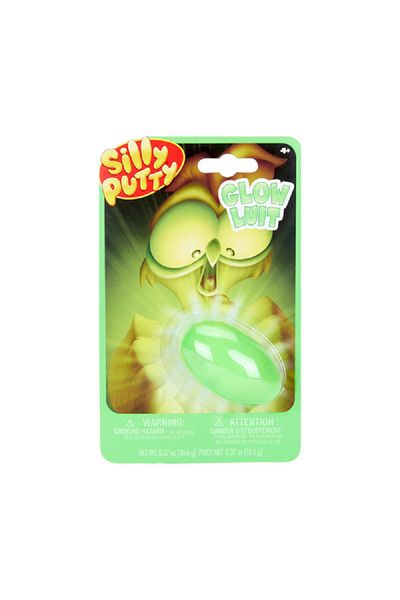 Crayola High-Quality Glow Luit in the Dark Silly Putty Assorted Color