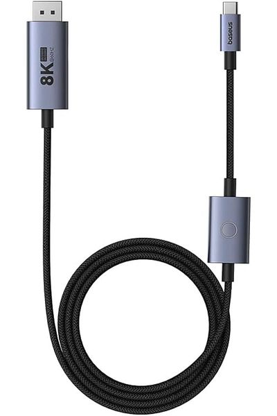 Baseus 8K USB C to DisplayPort Cable 1M, Type C Thunderbolt 3/4 to DP Adapter