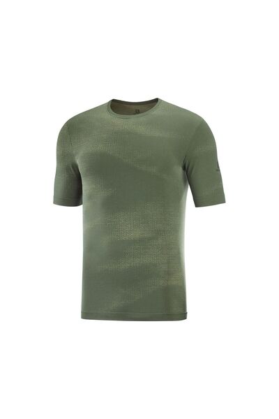 Salomon Essential Seamless T Erkek Siyah Tişört ERKEK T-SHIRT LC1735200