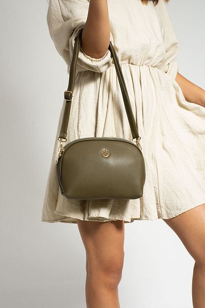 Sanmorris Two-Eye Women's Shoulder Crossbody Bag