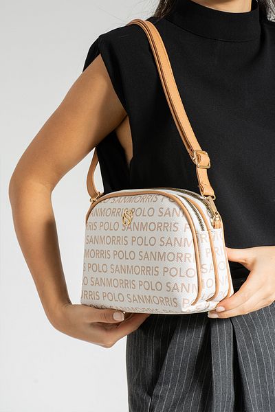 Sanmorris Two-Eye Women's Shoulder Crossbody Bag