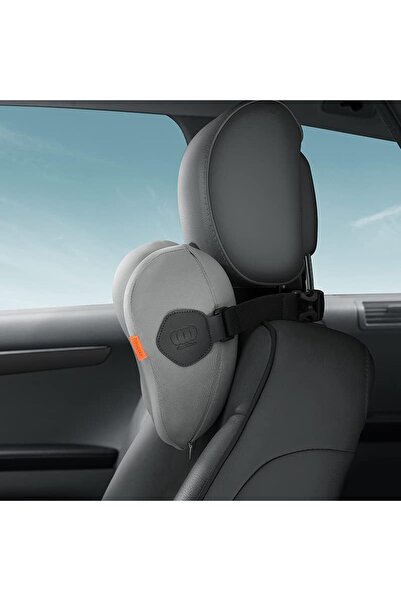 Baseus Car Neck Pillow, Softness Car Headrest Pillow for Driving with Adjustable Strap, 100% Memory
