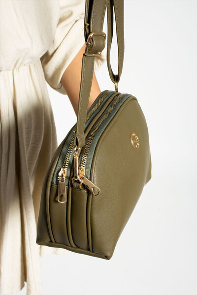 Sanmorris Two-Eye Women's Shoulder Crossbody Bag