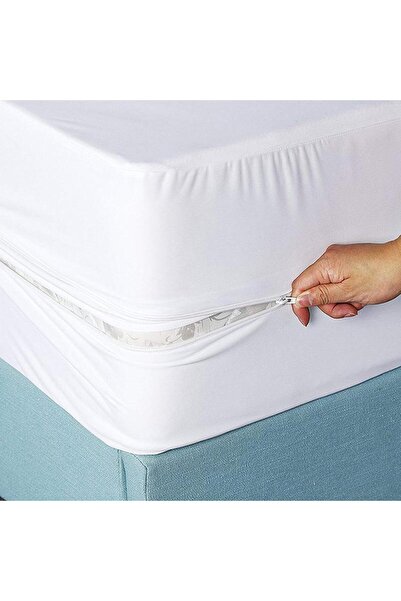 OEM Waterproof mattress cover, with zipper, anti-bedbug and dust mite, size - 160×200x35 cm