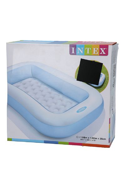 Intex Regular Kiddie Pool Blue and White 90 Liter