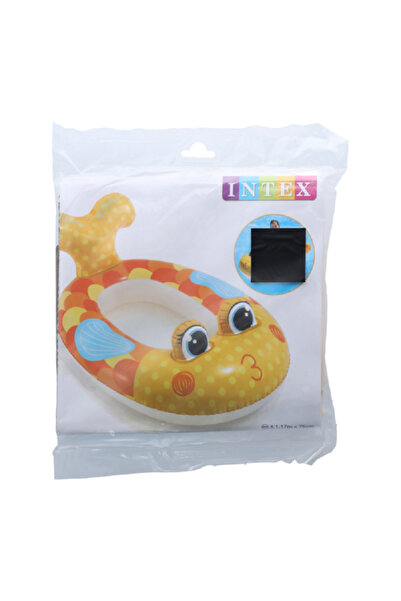 Intex Smart Design Inflatable Pool Ride-On for 3 to 6 Years Assorted Color