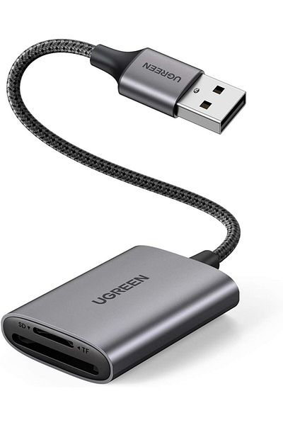 Ugreen قارئ بطاقات USB A C