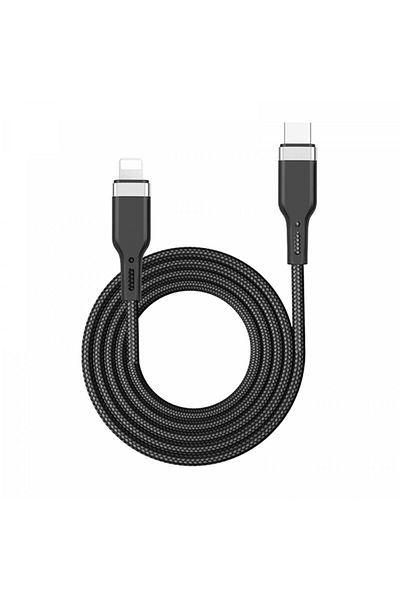 WIWU Wiw Chrg30W+C-Light.CableQCBTCL – محول PD صغير الحجم لأجهزة iPhone وأجهزة USB-C