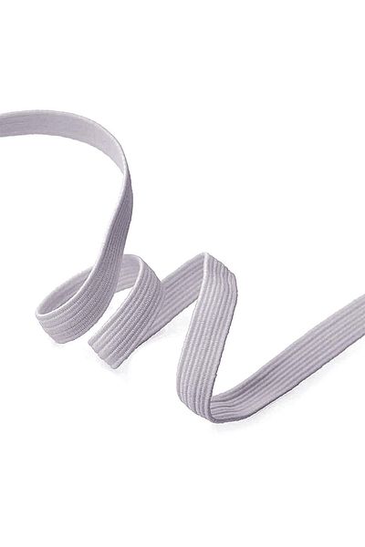 hapshoe Gray 6 mm 5 Mt Durable Hard Flat Elastic Strip Rubber