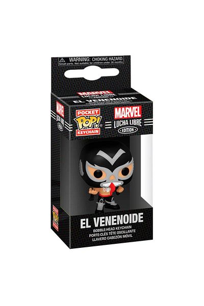 Funko Pop Keychain Figure – Marvel Luchadores Captain Venom El Venenoide