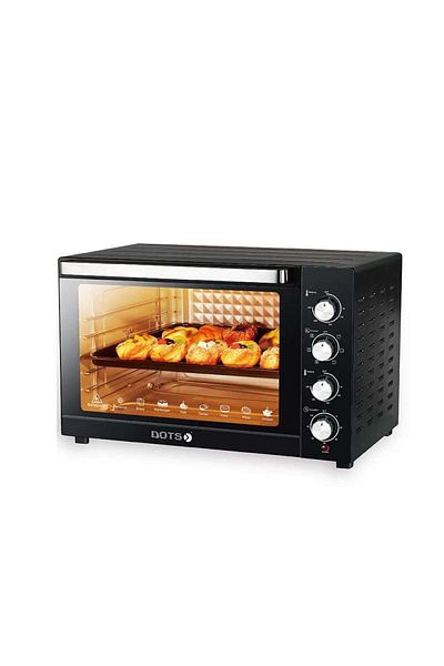 DOTS Electric Oven, 100 liters, 2800 watts, grill, black