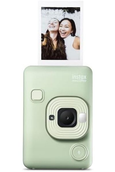 Fujifilm INSTAX Mini LIPLAY Hybrid Instant Camera - Matcha Green