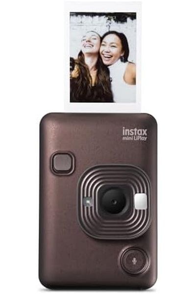 Fujifilm Instax Mini Liplay Hybrid Instant Camera (Deep Bronze)