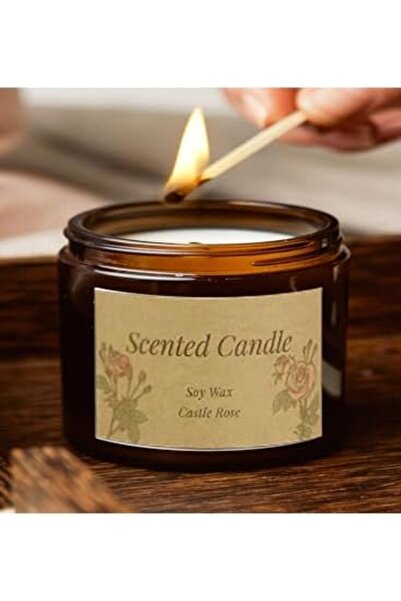 Generic Scented Candles, Highly Scented Aromatherapy Candle For Home 100g (CHARMING JASMINE)