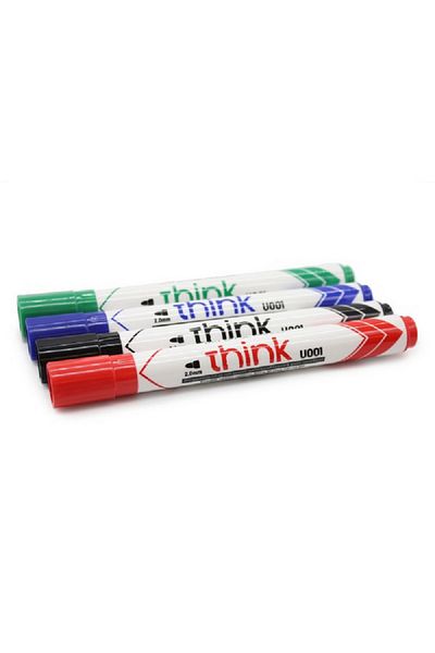 Deli Bullet Tip Dry Erase Marker Assorted Color 2mm