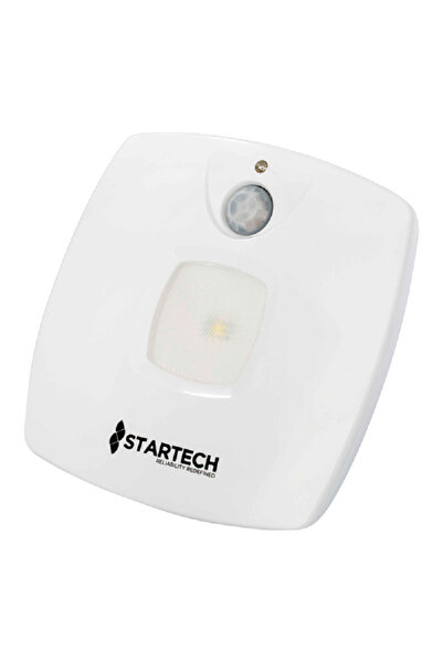 startech مصباح LED أبيض عالي الأداء موفر للطاقة مع مستشعر حركة، مكون من 4 قطع