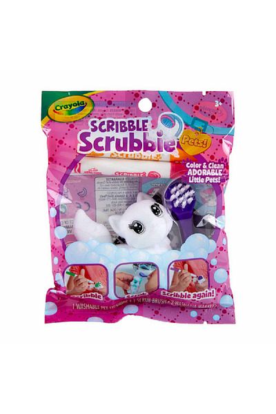 Crayola Scribble Scrubbie Adorable Little Pet Multicolor