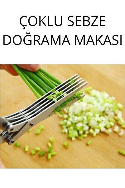 ÇOKLU SEBZE DOĞRAMA MUTFAK MAKASI