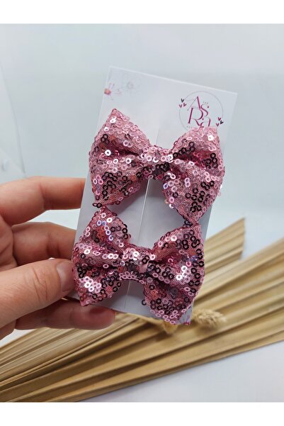 AsRa Accessories Payetli Klips Fiyonk Toka