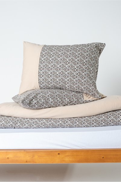 GAMA HOME 100% Cotton Double Combed Cotton Duvet Cover Set / Different Color and Pattern Options