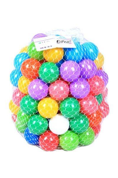 Babyboy EEVOVEE 50-Piece Plastic PingPong Ball 7x7x7cm