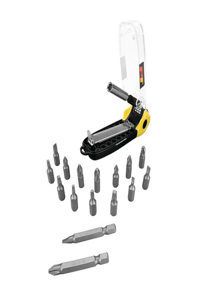 Performance Tool 18-Piece Bit Driver Set with Magnetic Bit Holder