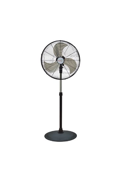 Star tech Heavy Duty Luxury Type Stand Fan Black and Cream