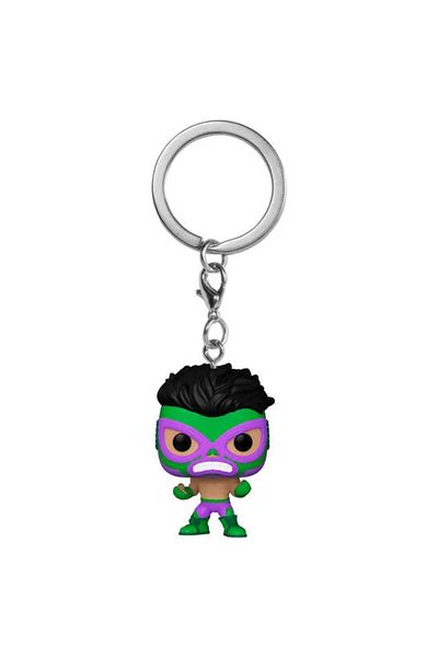 Funko Pop Keychain Figure – Marvel Luchadores Hulk El Furioso