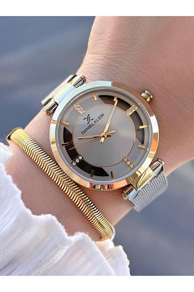Daniel Klein Straw Cord 2 Years Warranty 3 Atm Water Resistant Women Wrist Watch Bdk.1.12988.3