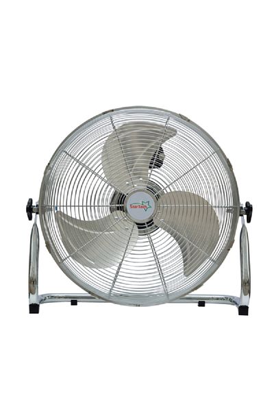 startech Adjustable Angles Energy Saving Heavy Duty Industrial Floor Fan Silver