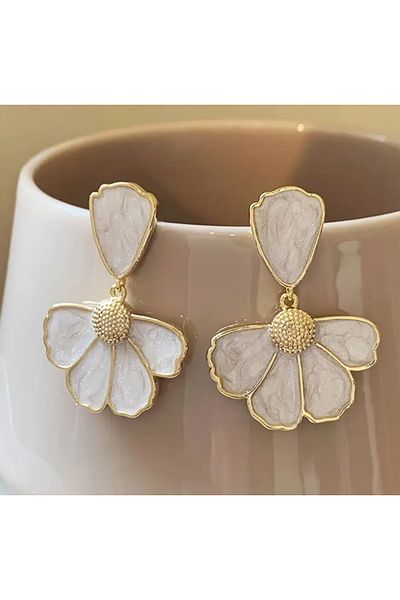 sulyra Flower Patterned Earrings