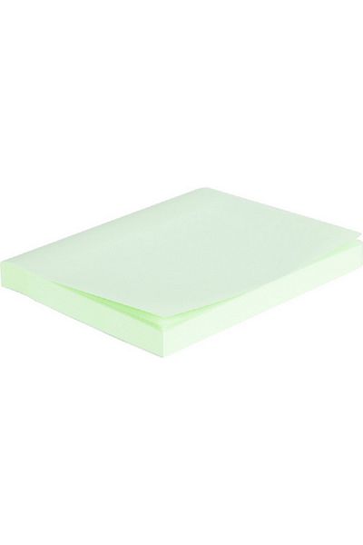 Deli 100-Sheets Plain Pastel Sticky Notes Assorted Color 3 x 4inch