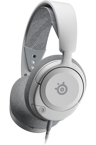 SteelSeries سماعة رأس للألعاب متعددة الأنظمة، برامج تشغيل عالية الدقة، صوت محيطي بزاوية 360 درجة، وسائد أذن من إسفنج الذاكرة AirWeave