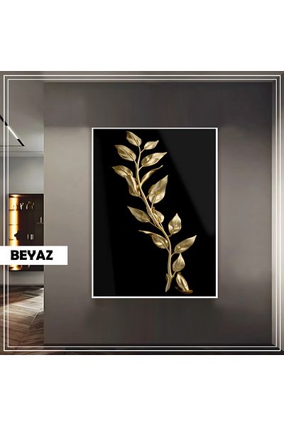 Harikabirev ΥΠΕΡΑΣΤΗ | ΜΟΝΤΕΛΟ ΜΕ ΣΧΕΔΙΟ ΦΥΛΛΟ ΧΡΥΣΟ | ΤΡΑΠΕΖΙ ΚΑΘΕΤΟ ΜΟΝΟ ΜΕ ΠΛΑΙΣΙΟ ΘΕΡΜΑΝΤΗΜΕΝΟ ΓΥΑΛΙ