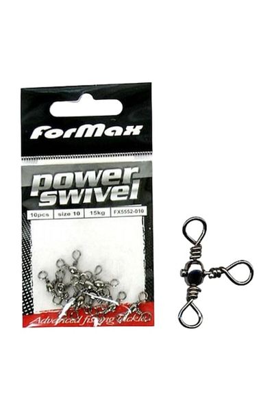 FORMAX Pivot de butoi cu clips în cruce nr. 6, 10 buc/pachet