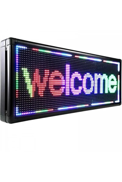 OEM Panou LED exterior programabil/luminos, 70 x 20 RGB cu WIFI