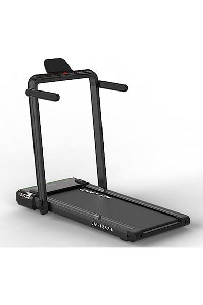 Skyland 2-in-1 Foldable Treadmill with 4 HP Motor, 12 Programs, Wide Running Surface, App Control, Pre-Assem