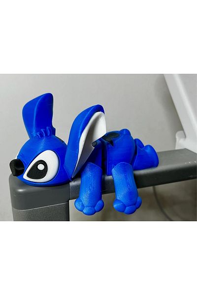Phigo Stitch Movable Figure 14cm 3D Printing Decorative Figurine Cartoon Collectible Gift