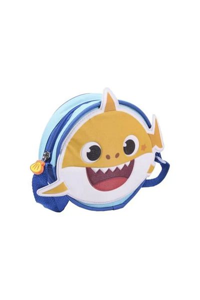 Baby Shark Children’s Shoulder Bag, Baby Shark 3D, Blue