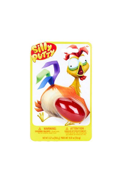 Crayola High-Quality Binny and Smith Silly Putty Egg Red