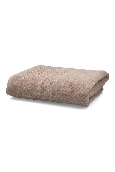 Cannon Soft Highly Absorbent and Quick Drying Jacquard Beach Towel Dark Rose 100 x 150cm