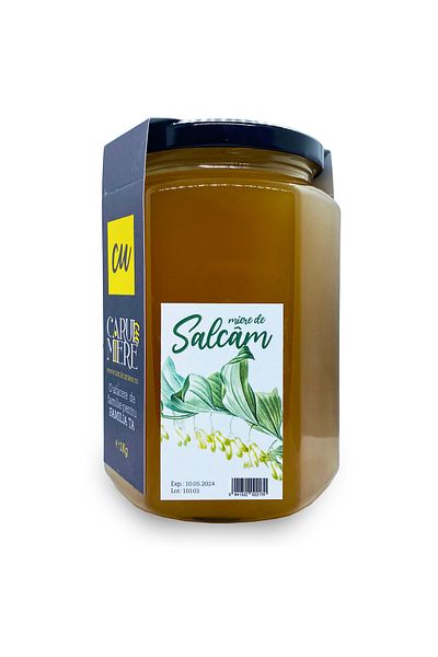 CARUL CU MIERE Bee honey, Acacia, raw, Carul cu Miere, 1kg
