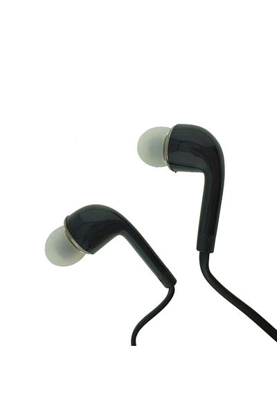 OEM Căști intraauriculare cu microfon, J5, HS3303WE, control cu ​​fir, cablu de 115 cm, mufă de 3,5 mm, negre