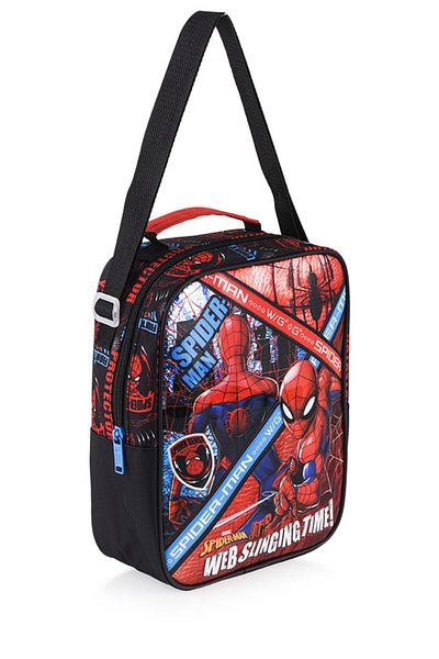 GENC DIJITAL BASKI Spiderman Lunchbox Salto Web Slinging Time