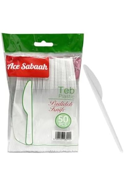 Ace Sabaah White Disposable Knife 50pcs X 40 packs