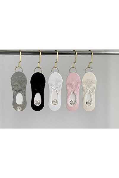 ST Дамски чорапи с връзки до глезена, 5 чифта