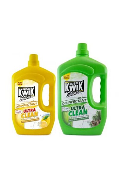 Kwik Ultra Clean Lemon Disinfectant 3L – Powerful Germ Kill & Fresh Citrus Scent