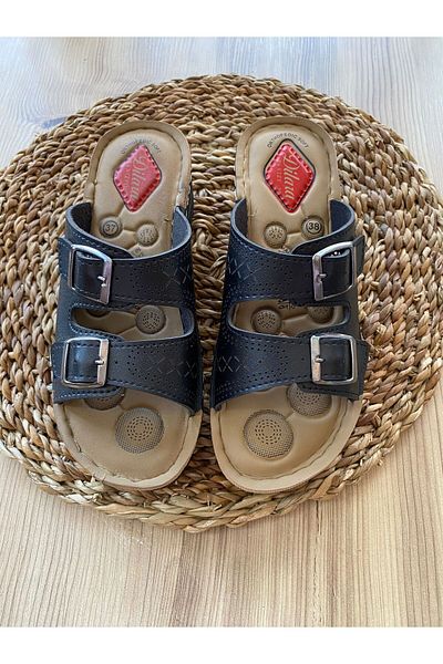 Eylül Spor Women's Comfortable Summer Casual Casual Buckle Comfortable Sole Daily Slippers